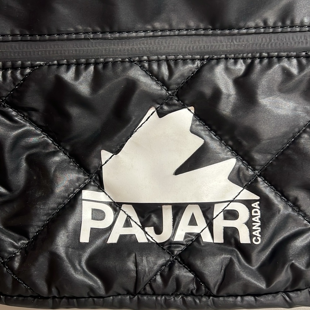 Pajar Black Quilted Crossbody Bag with Adjustable Straps - Picture 2 of 8